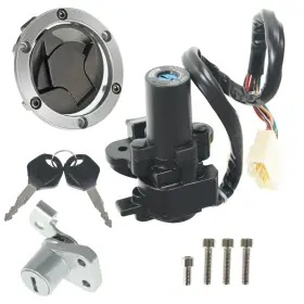 Mb915914 Menbager 2008-2012 For Kawasaki Ninja 250r Ex250j Ignition Switch Lock Gas Cap Cover Set Mb915914 Menbager 2008-2012 For Kawasaki Ninja 250r Ex250j Ignition Switch Lock Gas Cap Cover Set