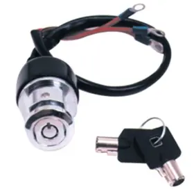 15009 Mid Usa 3 Wire Position Round Key Ignition Switch For Harley Big Twin And Xl Sportster