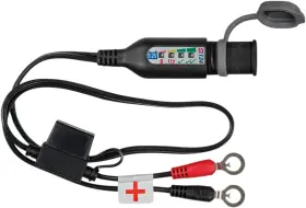 3807-0500 Moose Racing Charger Monitor Cord Lead/acid