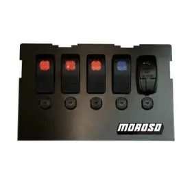 74315 Moroso Performance Products For 99-04 Mazda Miata Nb Radio Pocket Block Off Plate With Switches