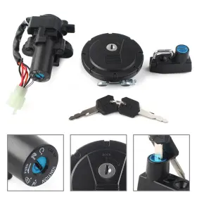 Moto Hij 550755346620 For Kawasaki Klx250/250s/sf Klx125 Kl250 Ignition Switch Fuel Gas Cap Lock Set