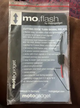 Motogadget 4000010 Mo.flash By - Turn Signal Relay