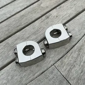 4000325 Motogadget M-switch Combination 22mm Bars - Silver Three Buttons