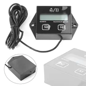 2yf050 Motorshop168 Us Digital Tachometer Tach/hour Meter Gauge Engine Spark Inductive