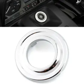 Motorshop168 550717351303 Key Ignition Switch Accent Grommet For Honda Goldwing Gl1500 1988-2000 Chrome