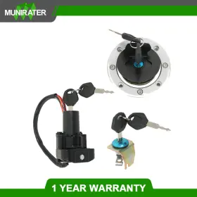 Mr2980068m Munirater Ignition Switch Seat Gas Cap Lock Fit For Suzuki Gsxr1300 Hayabusa 1999-2007