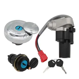 4tr-82021-00 Nakkaa 754131305106 Motorcycle Ignition Switch Fuel Gas Cap Seat Lock Key Replacemen
