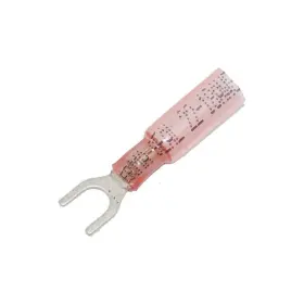 Nis-19164-0008-cl77 Namz Custom Cycle Heat Sealable Fork Terminals - 22-18 Guage Wire