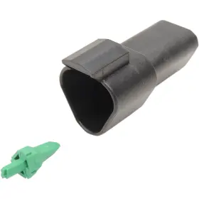 Dr-3b Namz Deutsch Receptacle - 3-pin Black