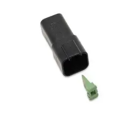 Dr-6b Namz Deutsch Receptacle - 6-pin Black