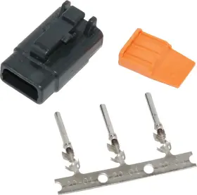 Mdp-3b Namz Dtm 3-position Connectors Black Plug #mdp-3b