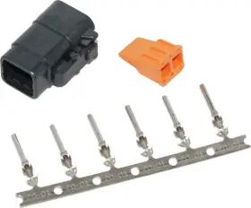 Nammdp-6b Namz Mdp-6b Deutsch Dtm Plug Kit 2120-0397 6-pin Female 850-08049
