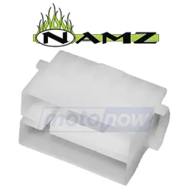 6097 Namz Mn/6097 Amp Mate N Lock Male Connector For 1971-1979 Harley Davidson Xlch - Cr