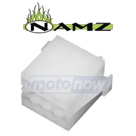 Ft5f Namz Mn/ft5f Amp Mate N Lock Female Connector For 1971-1979 Harley Davidson Xlch - Sq