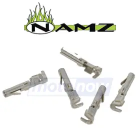 Hv4z Namz Mn/hv4z Amp Mate N Lock Female Pin Terminals For 1983-1985 Harley Davidson Xlx Cb