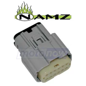 S6qd Namz Mn/s6qd Molex Mx 150 Female Connector For 2007-2010 Harley Davidson Fxstc Ml