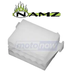 T6z6 Namz Mn/t6z6 Amp Mate N Lock Female Connector For 1978-1985 Harley Davidson Xls Xx