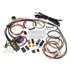 3-circuits Namz Ncbh-01-a Complete Bike Harness With Starter Relay And Self Canceling Run/b