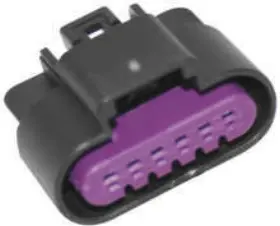 Nd-15397577 Namz 6 Position Throttle Control Connector Kit Black 6-pin Male