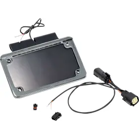 Nibth-c02 Namz Saddlebag Tag Holder With Illuminated License Plate Frame - Ft10 Flhx