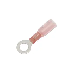 Nis-19164-0004 Namz Custom Cycle Heat Sealable Ring Terminals - 22-18 Guage Wire / .25in