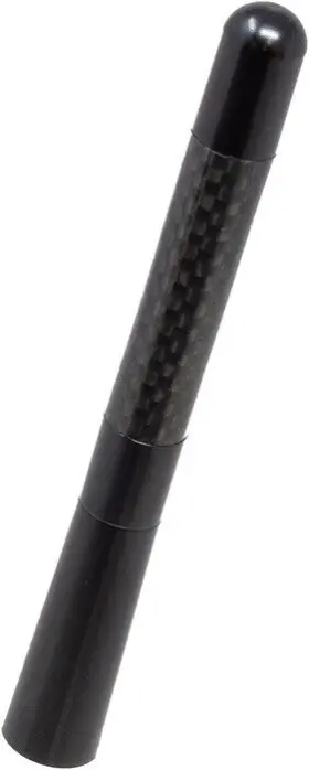 Nra-ca1 Namz Universal Stubby Aluminum Antenna With Carbon Fiber Insert