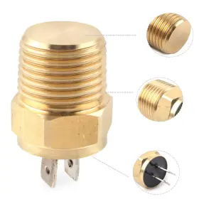 Newyoutube 550726125278 Fan Heat Thermal Sensor Switch For Polaris Sportsman 500 1997 1998 1999
