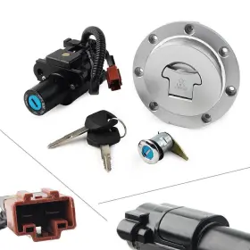 Newyoutube 550739339266 Ignition Switch Fuel Gas Cap Seat Lock Key For Honda Cbr1000rr Cbr 600rr 2007-14