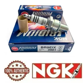 Br9eix Ngk 1982-2025 Yamaha Yz125 Iridium Spark Plugs 4 Pack Yz 125 125x