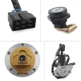 Nomura 310006921880 Ignition Switch &fuel Gas Cap &seat Lock For Ducati Monster 620 750 900 St2 St4