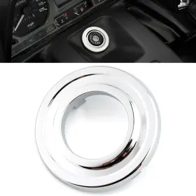 Obox 550720841471 Chrome Key Ignition Switch Accent Grommet For Honda Goldwing Gl1500 1988-2000
