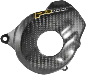 711091 P3 Carbon Fiber Ignition Cover Ktm 250 Sx-f/250 Xc-f/350 Sx-f/350 Xc-f 2016-2017