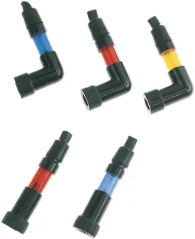 Ds-305006 Parts Unlimited For Spark Plug Cap - 90 Degree Blue Ds305006