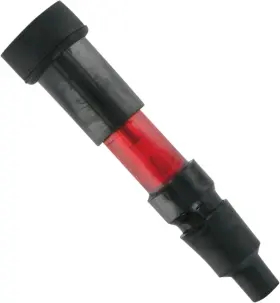 Xf-ds-305010 Parts Unlimited Flashing Spark Plug Cap Straight - Red Ds-305010