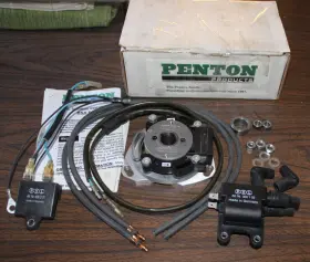 70025 Penton Bsa A65 Twin Cylinder Pvl Analog Ignition Complete System New In Box Part#