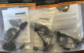 Powerlet Pac-010-12 Lot Of 12 Pieces Eclipse Bmw Motorcycle Coax Sae Tankbag Cable Plug