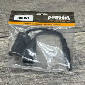 Pac-027 Powerlet Sae Y-cable To Cigarette Socket And Adapter New