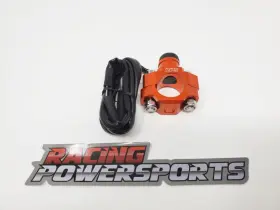 Ksb002-or Racingpowersports Universal Atv Dirt Bike Engine Start/stop Button Alum. Orange