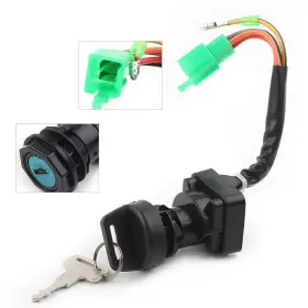 Raimukurijinusa 420018628278 For Suzuki Lt-f300f Ltf300f King Quad Ignition Key Switch Lock Cylinder With