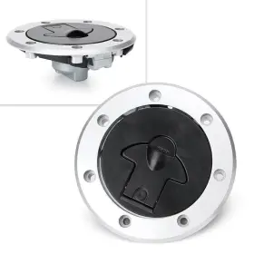 Raimukurijinusa 550732335289 Cnc For Kawasaki Zx-6r Zx-7r Ninja Ex250/500 Fuel Gas Tank Cap Cover Aluminum