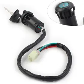 Raimukurijinusa 550747467524 For Honda Trx450r Sportrax 2004-2009 Ignition Key Switch Lock Cylinder With