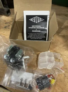 012345 Revival Cycles Univ Starter Solenoid And Main Fuse Kit