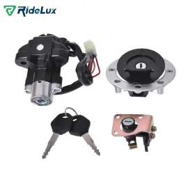 R101172 Ridelux Ignition Switch Seat Gas Cap Lock Key Fit For Suzuki 1997 1998 1999 2000 Gsxr600