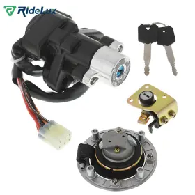 R3182685 Ridelux Ignition Switch Gas Cap Cover Seat Lock Key For Suzuki Katana 600 750