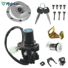 R3977160 Ridelux Ignition Switch Fuel Gas Cap Lock Key For Honda Cbr900rr Cbr929rr Cbr954rr 00-03