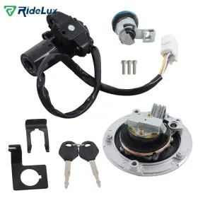 R6303825 Ridelux Ignition Switch Gas Fuel Tank Cap Seat Lock For Kawasaki Z1000sx Ninja 1000