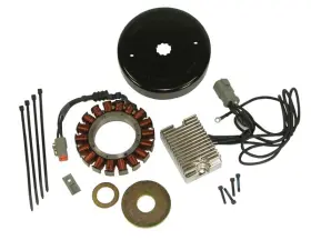 Rcp-ds17840 Rivercity 38 Amp Charging System For Harley Softail 84-99 Dyna 91-98 And Fxr Flt 84-94