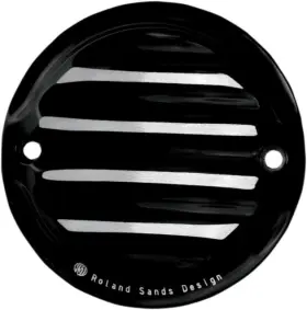 0177-2012-bh Roland Sands Design Rsd Nostalgia 2-hole Ignition/points Cover Contrast Cut Harley Davidson