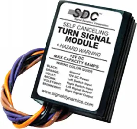 01501 Sdc Self-canceling Turn Signal Module 2-1/4x1-5/8x5/8 Inch -