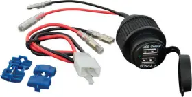 2130-0373 Show Chrome 52-820 Usb Accessory Socket Dual 42-0099 94-2123